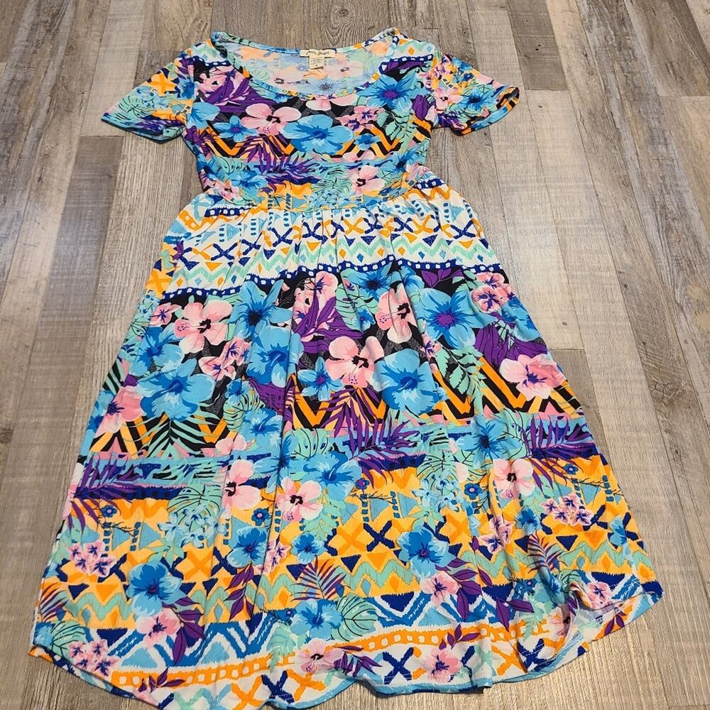 Capella apparel medium women's midi dress